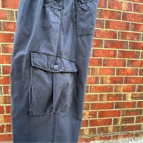 Free People Pants Harem Cargo Pleated High-Rise Baggy BOHO Parachute Balloon 6 - Picture 12 of 17